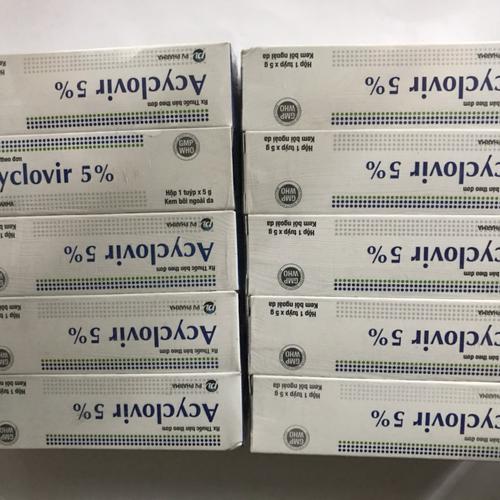 Acyclovir 5% Phúc Vinh (Lốc/10t/5gr)