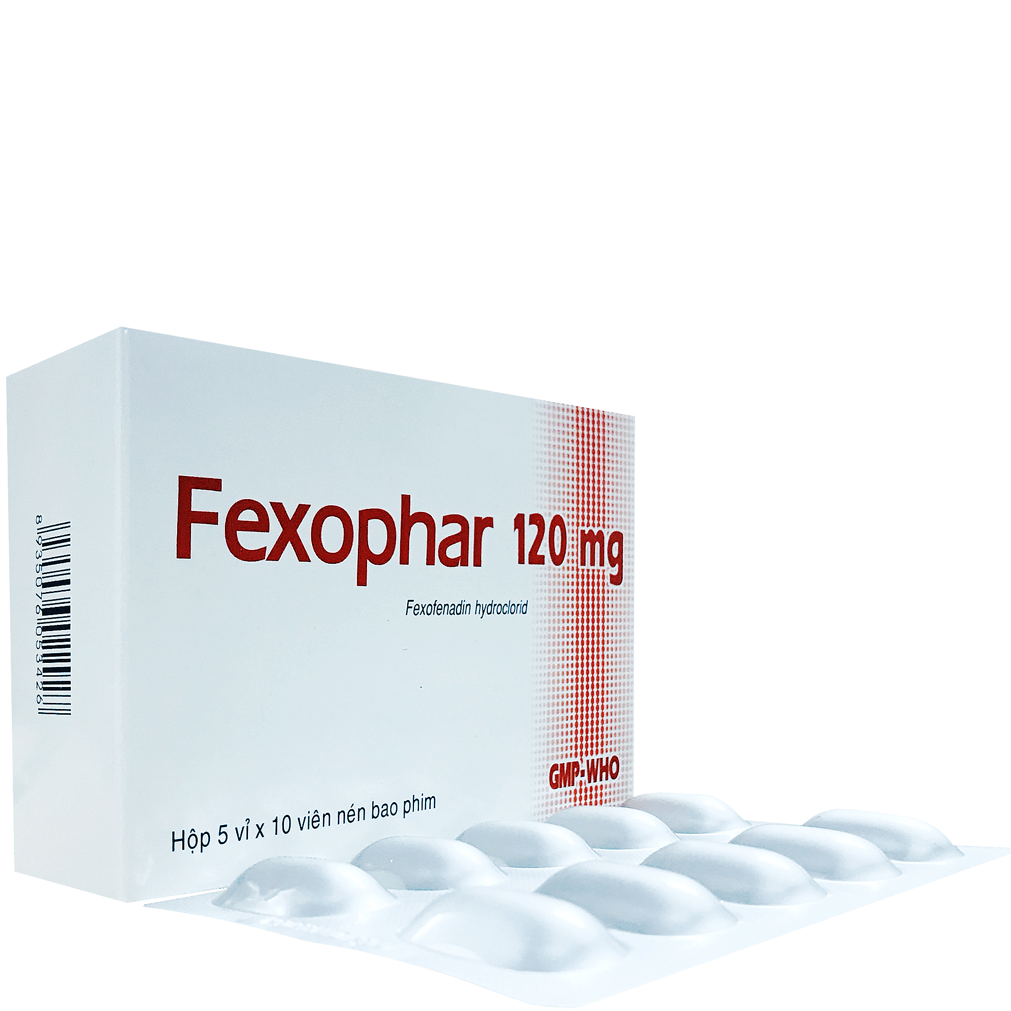 Fexophar 120mg (Fexofenadin) TV.Pharm (H/50v)