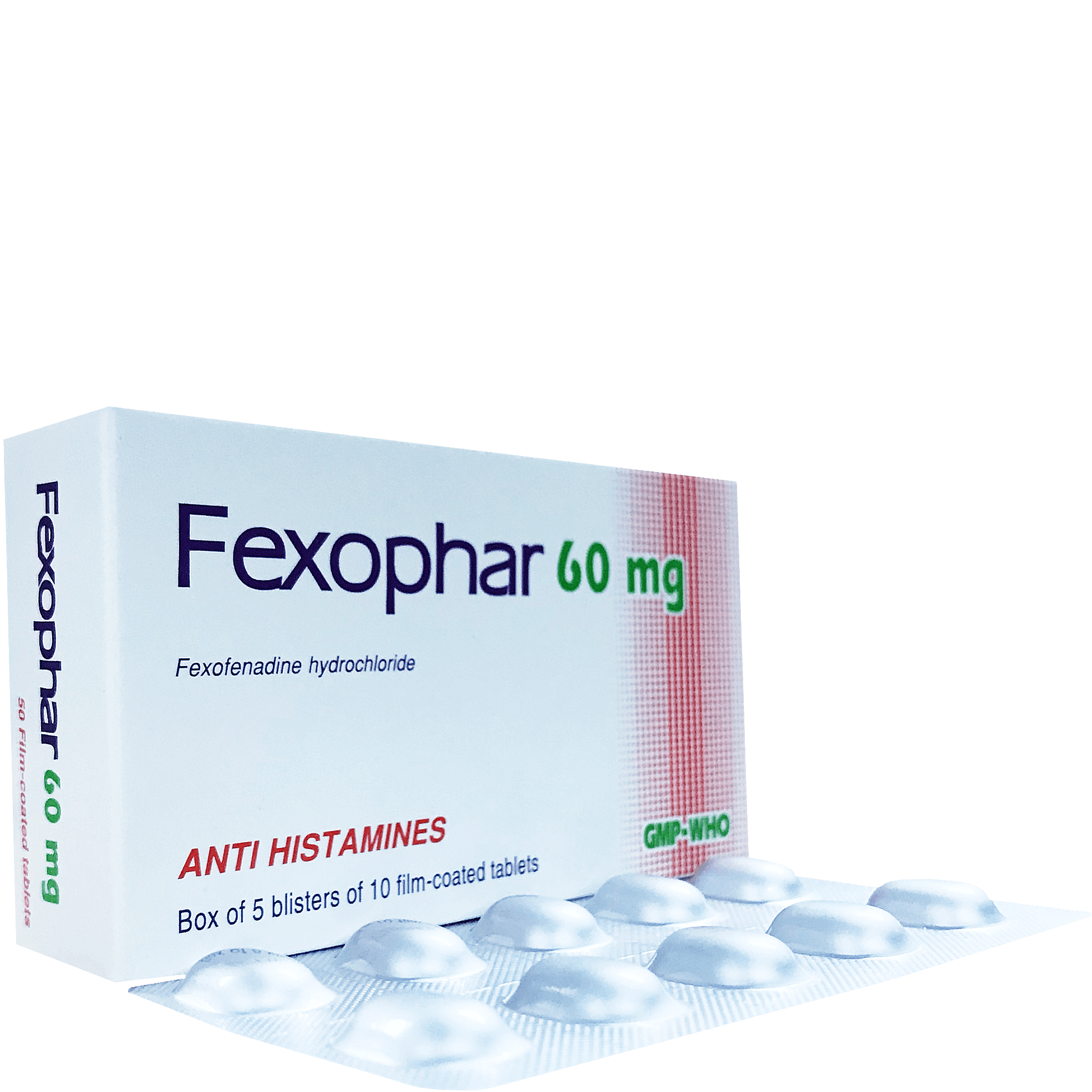 Fexophar 60mg (Fexofenadin) TV.Pharm (H/50v)