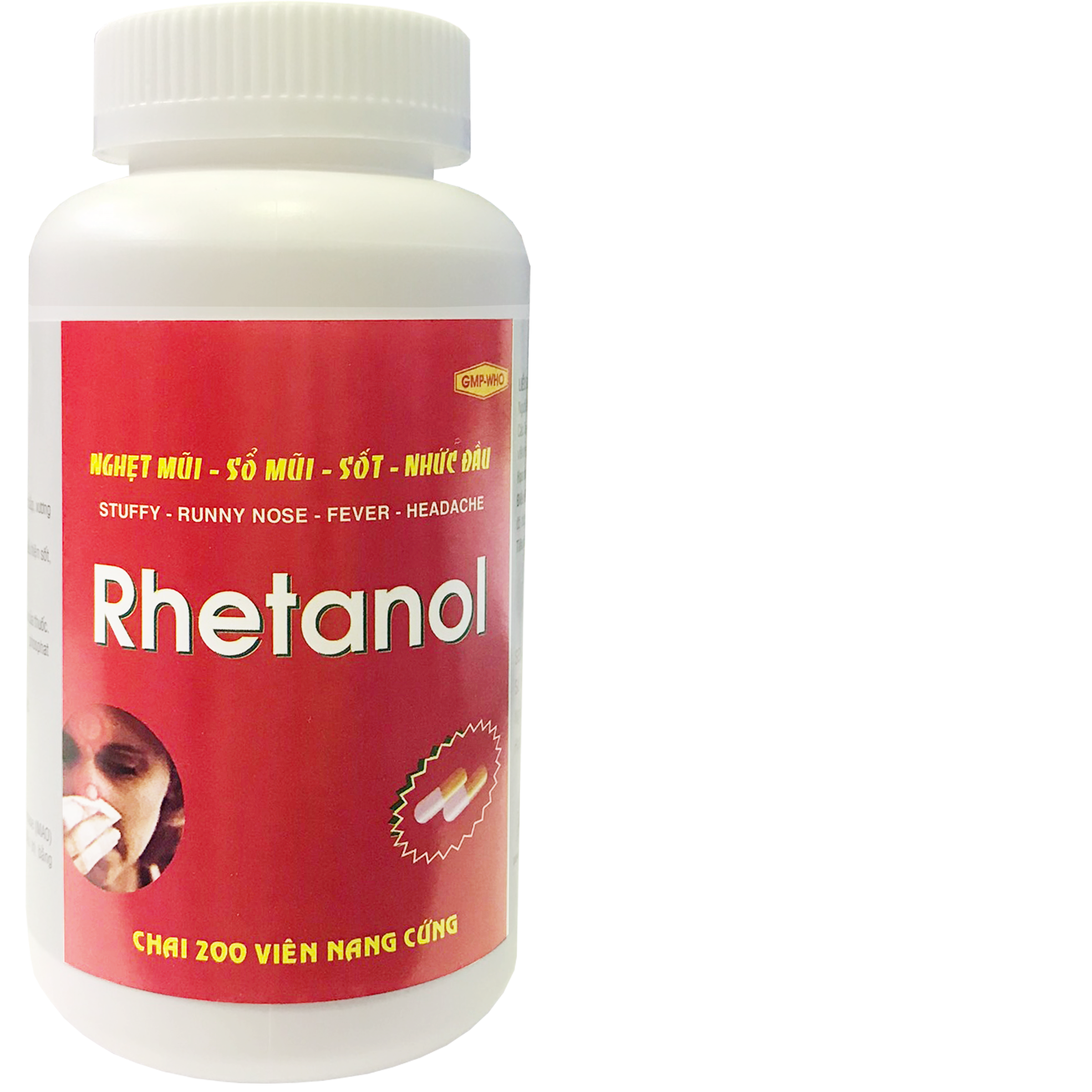 Rhetanol 500 (Paracetamol, Clorpheniramin Maleat) Donaipharm (C/200v)