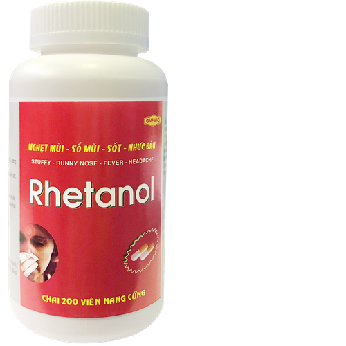 Rhetanol 500 (Paracetamol, Clorpheniramin Maleat) Donaipharm (C/200v)