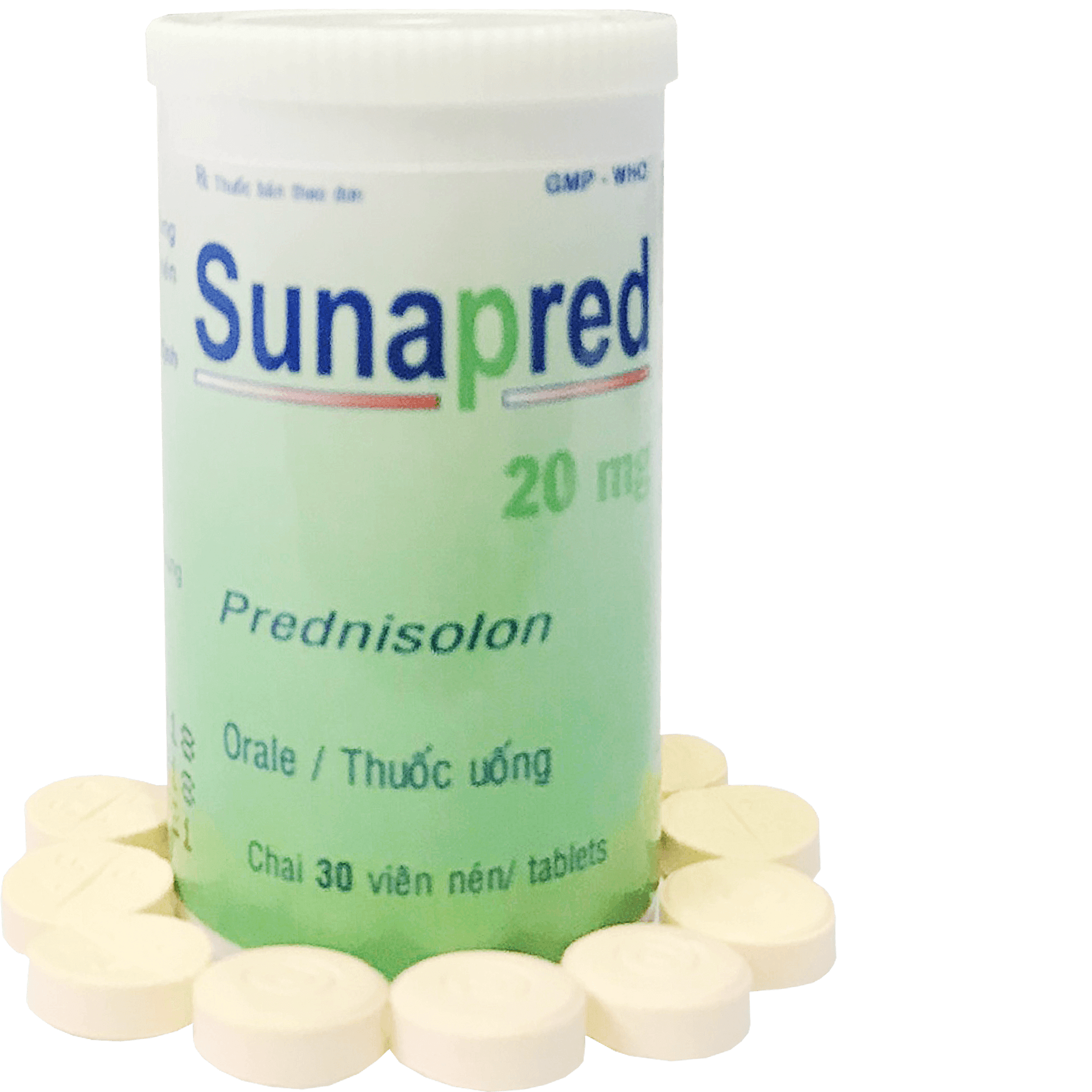 Sunapred (Prednisolon) 20mg Donaipharm (C/30v)