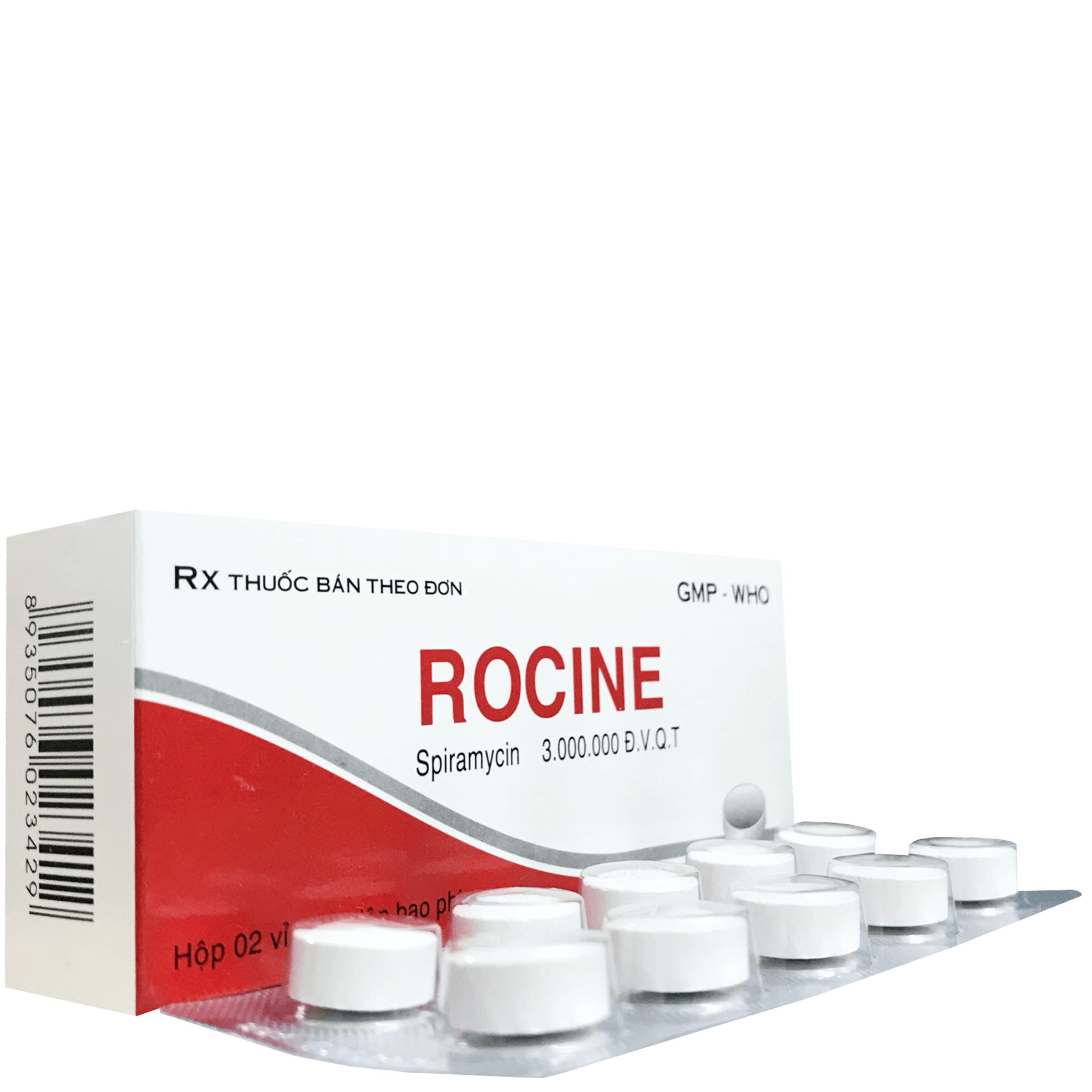 Rocine (Spiramycin) TV.Pharm (H/20v)