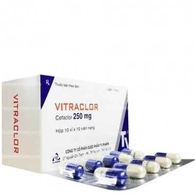 Vitraclor 250mg (Cefaclor) TV.Pharm (H/100v)