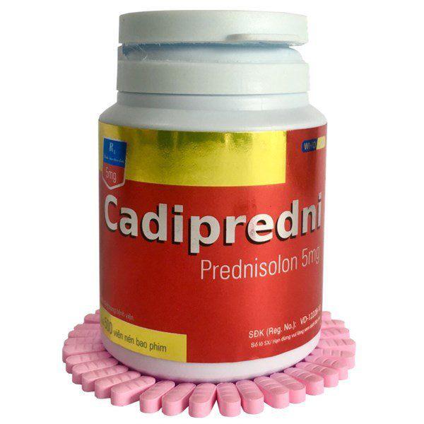 Cadipredni (Prednisolon) 5mg US Pharma (C/500v)