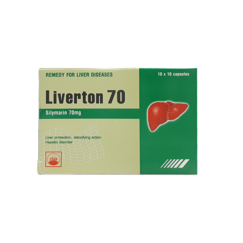 Liverton 70 (Silymarin) Pymepharco (H/100v)