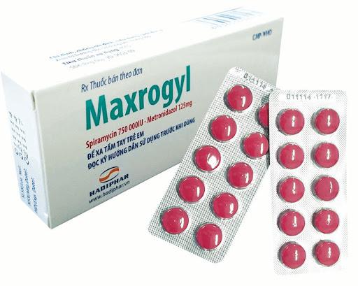 Maxrogyl (Spiramycin, Metronidazol) Hadiphar (H/20v)