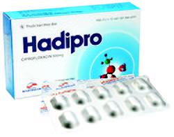 Hadipro (Ciprofloxacin) 500mg Hadiphar (H/30v)