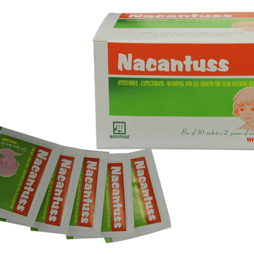 Nacantuss (Guaifenesin, Dextromethorphan , Clorpheniramin) Nadyphar (H/30g/2gr)