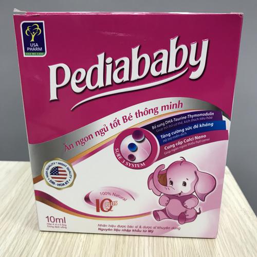 Pediababy DPQT USA (H/20o/10ml) (Hồng Trắng)