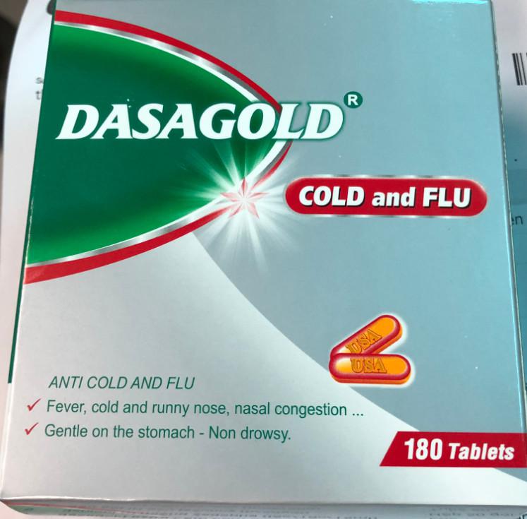 Dasagold Cold And Flu Usa-Nic (H/180v)