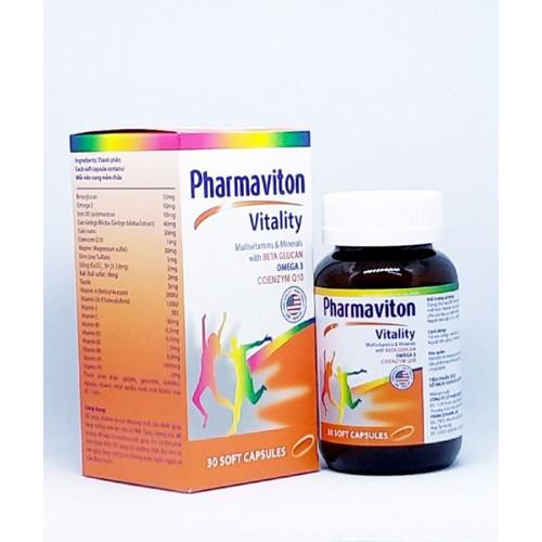 Pharmaviton Vitality DPQT USA (H/30v)