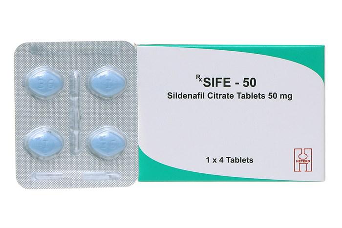 Sife 50 (Sildenafil) Hetero (H/4v) 