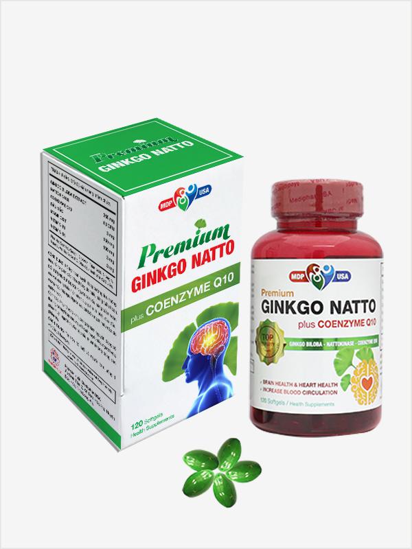 Ginkgo Natto Plus Q10 Mediphar (C/120v)