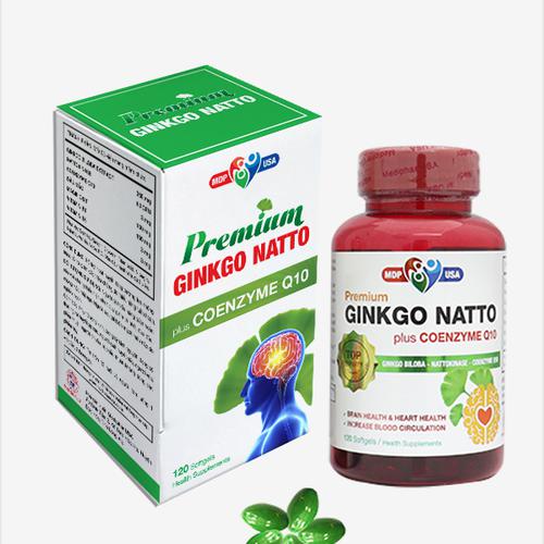 Ginkgo Natto Plus Q10 Mediphar (C/120v)