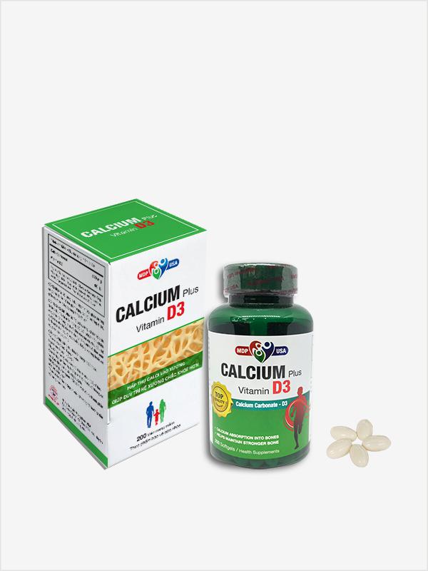 Calcium Plus Vitamin D3 Mediphar (C/200v)