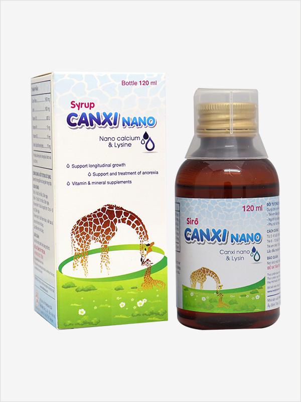 Siro Canxi Nano Mediphar (C/120ml)