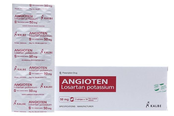 Angioten 50 (Losartan) Kalbe (H/30v)