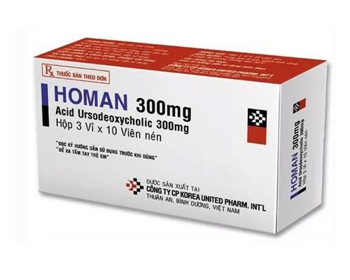 Homan 300 (Acid Ursodeoxycholic) Korea (H/100v)