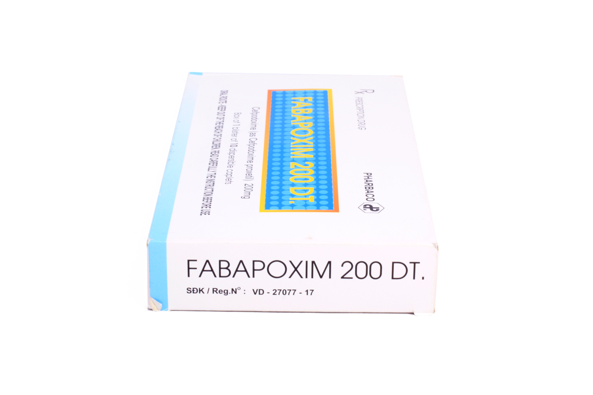 Fabapoxim 200 (Cefpodoxim) Pharbaco (H/10v)