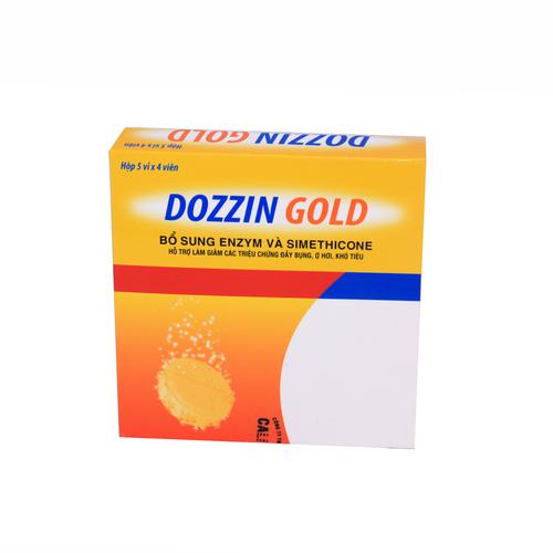 Dozzin Gold (Papain, Alpha amylase, Simethicone) Diamond (H/20v)