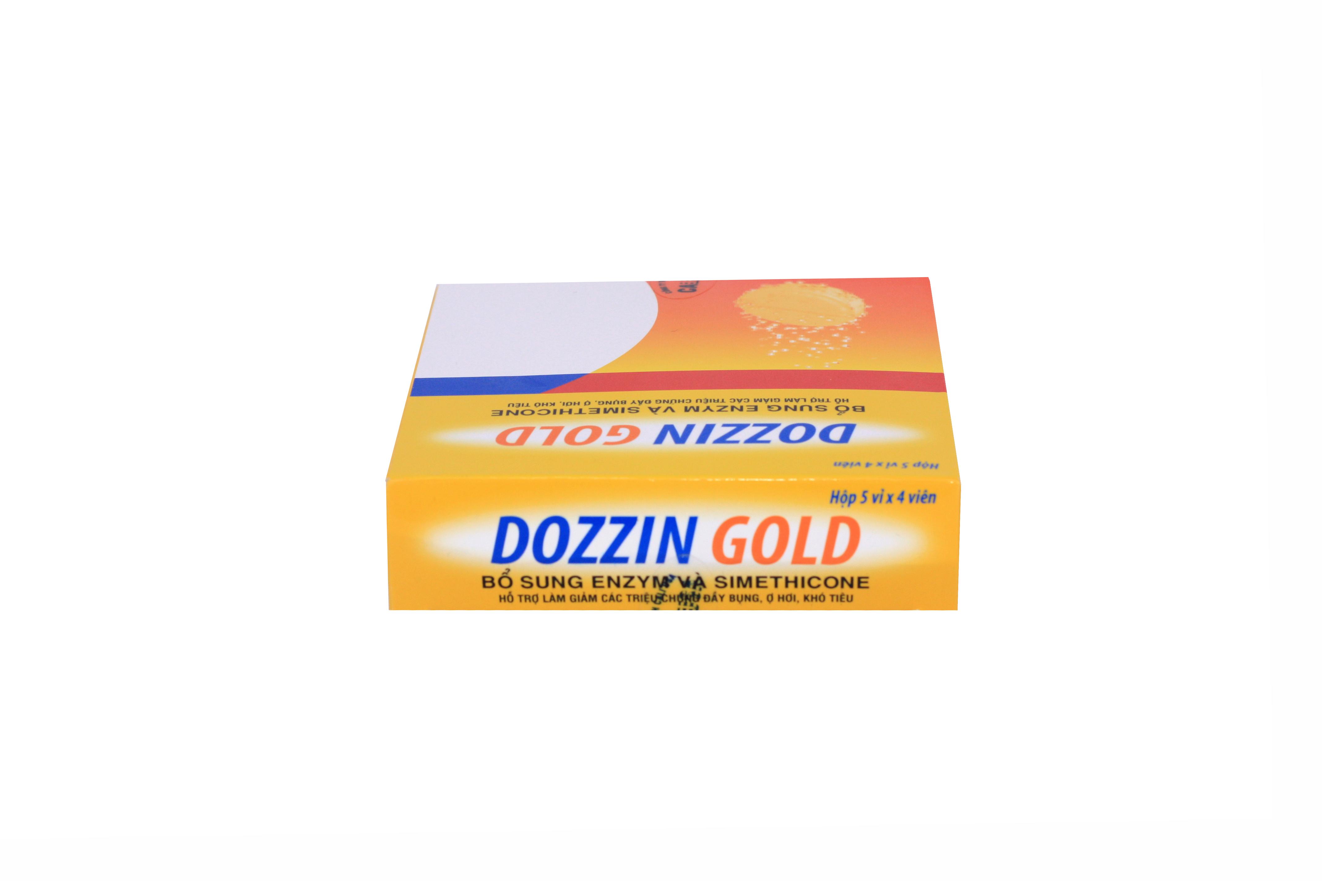 Dozzin Gold (Papain, Alpha amylase, Simethicone) Diamond (H/20v)