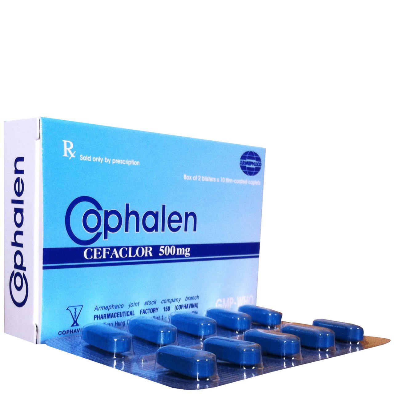 Cophalen (Cefaclor) 500 Armephaco (H/20v)