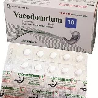 Vacodomtium 10 (Domperidon) Vacopharm (Lốc/10h/100 Viên Nén)