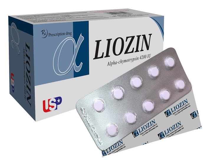 Alpha Liozin (Alphachymotrypsin) 4200 IU US Pharma (H/20v)
