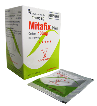 Mitafix 100 (Cefixim) Armephaco (H/12g/1.5gr)