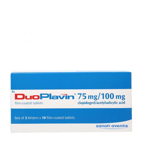 Duoplavin 75mg/100mg sanofi (h/30v) 