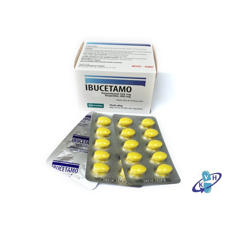Ibucetamo (Paracetamol, Ibuprofen) BV Pharma (H/100v)