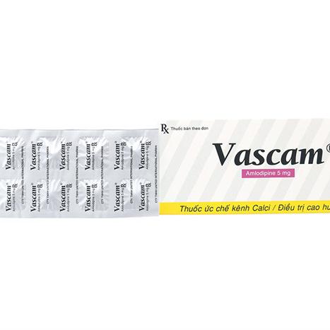 Vascam 5mg (Amlodipin) United (H/30v)