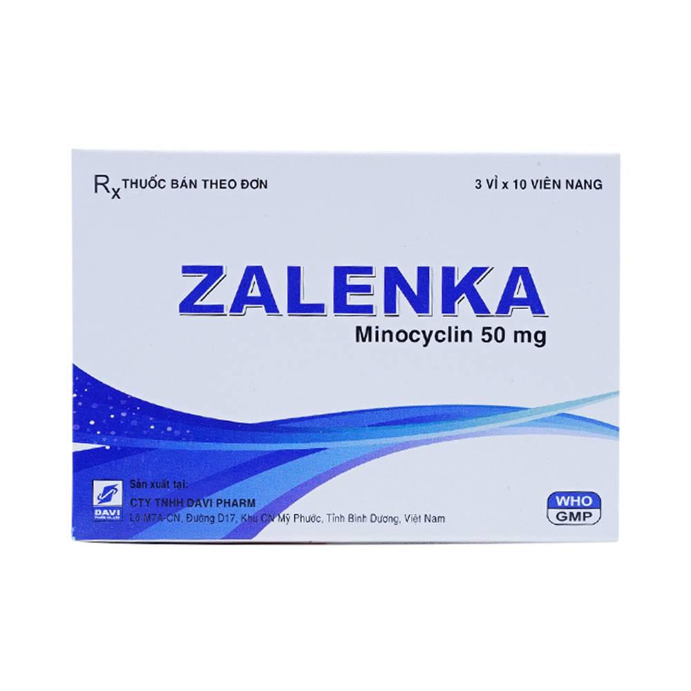 Zalenka 50 (Minocyclin) Davipharm (H/30v)