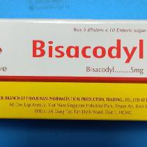 Bisacodyl Thành Nam (H/50v)