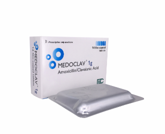 Medoclav 1g (Amoxicillin, Acid Clavulanic) Medochemie (H/14v)