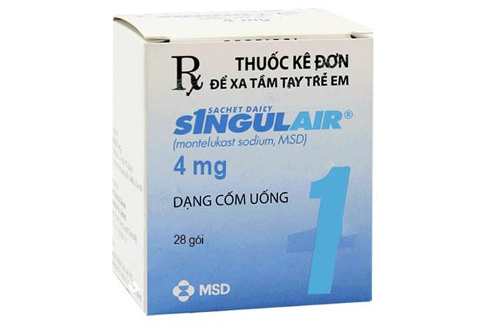 Singulair 4mg (Montelukast) MSD (H/28gói)