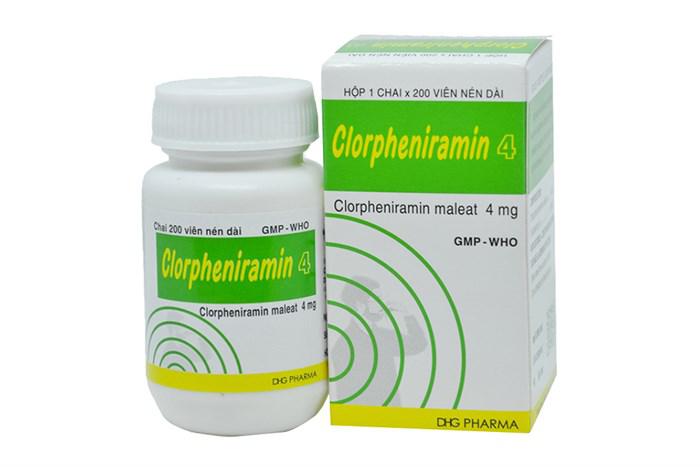 Clorpheniramin 4mg DHG Pharma (C/200v)