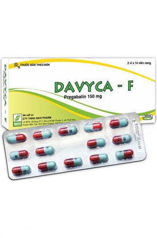 Davyca F (Pregabalin) 150mg Davipharm (H/28v)