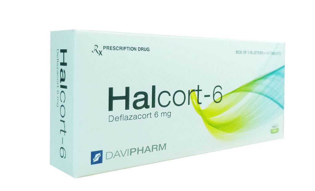 Halcort (Deflazacort) 6mg Davipharm (H/30v)