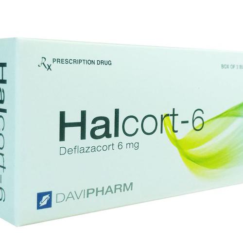 Halcort (Deflazacort) 6mg Davipharm (H/30v)