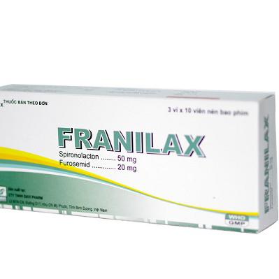 Franilax 50mg/20mg (Spironolacton, Furosemid) Davi (H/30v)