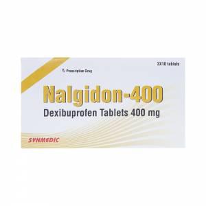 Nalgidon (Dexibuprofen) 400mg Synmedic (H/30v)