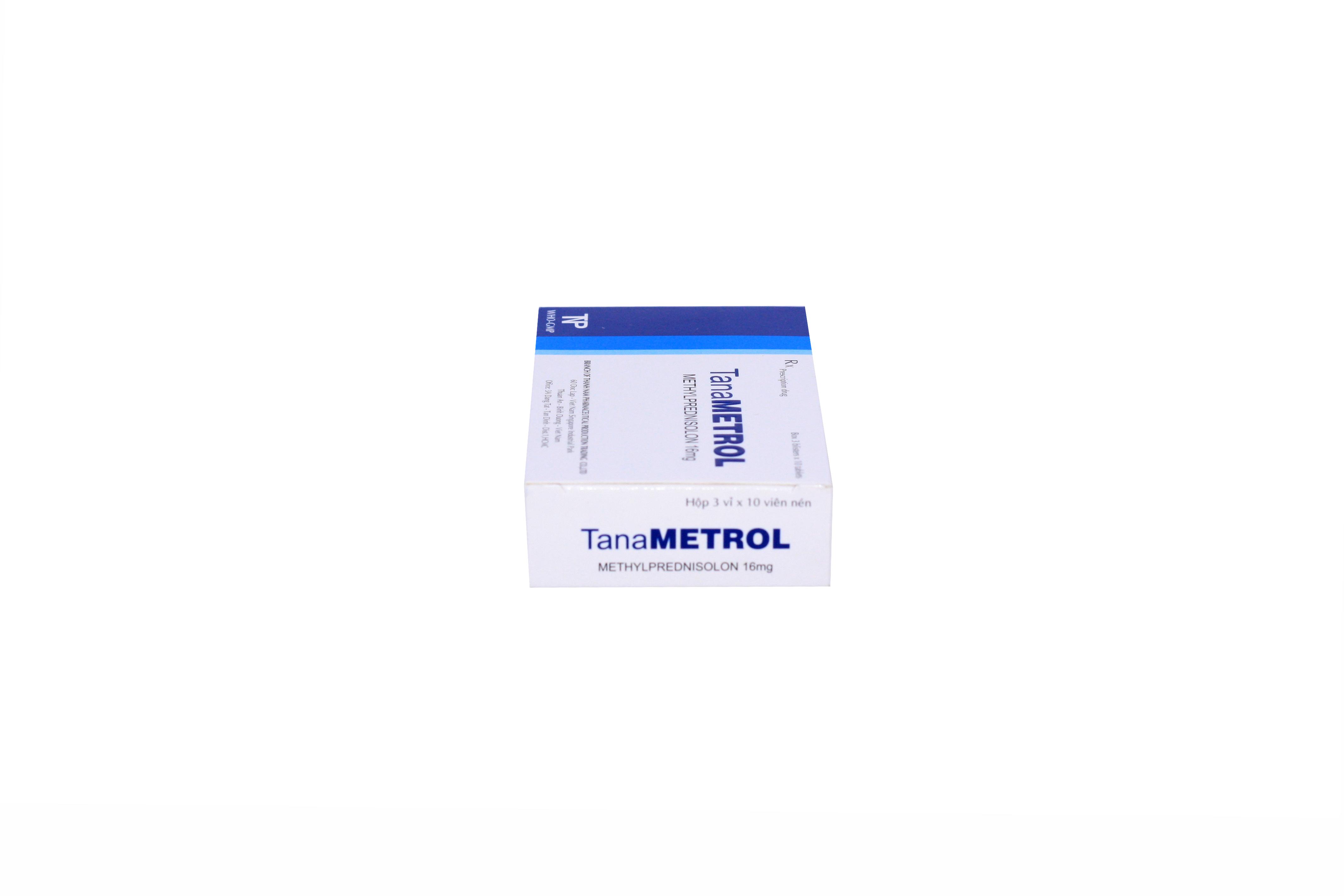 Tana Metrol (Methylprednisolon) 16mg Thành Nam (H/30v)