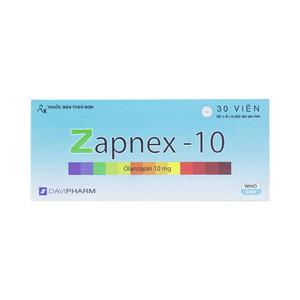 Zapnex 10 (Olanzapine) Davipharm (H/30v)