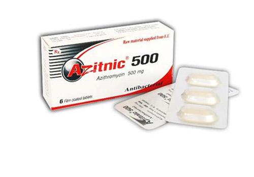 Azitnic 500 (Azithromycin) Usa-Nic (H/6v)