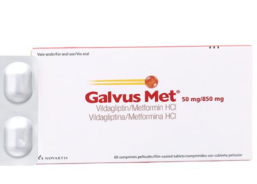 Galvus Met 50mg/850mg (Vildagliptin, Metformin) Novartis (H/60v) CTY