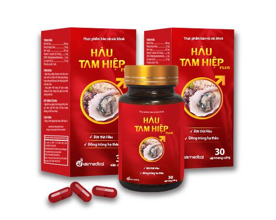 Hàu Tam Hiệp Plus Usmedical (C/30v)