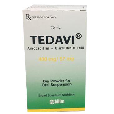 Tedavi (Amoxicillin, Acid Clavulanic) Bilim Ilac (C/70ml)