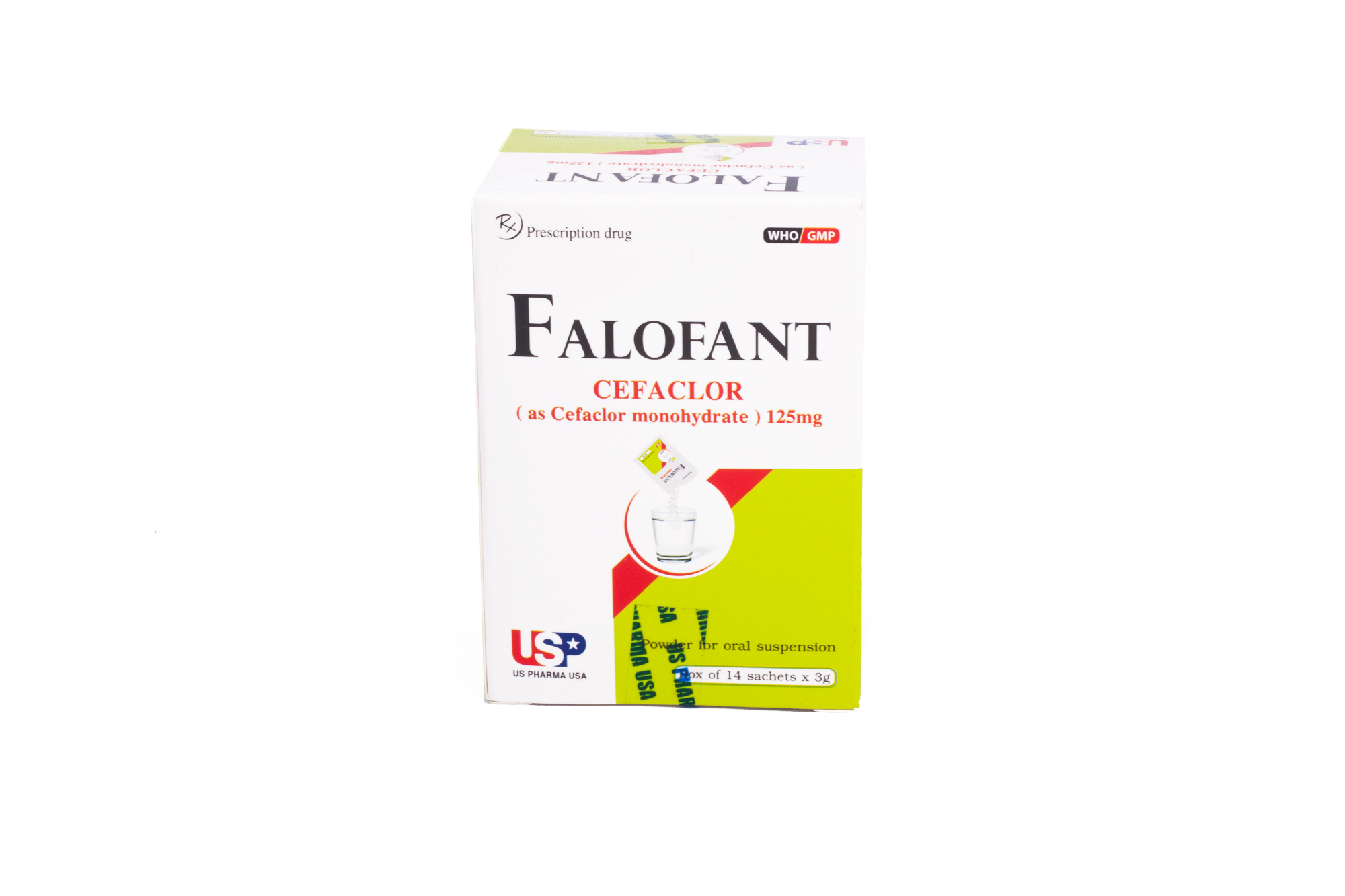 Falofant 125 (Cefaclor) US Pharma (H/14g/3gr)